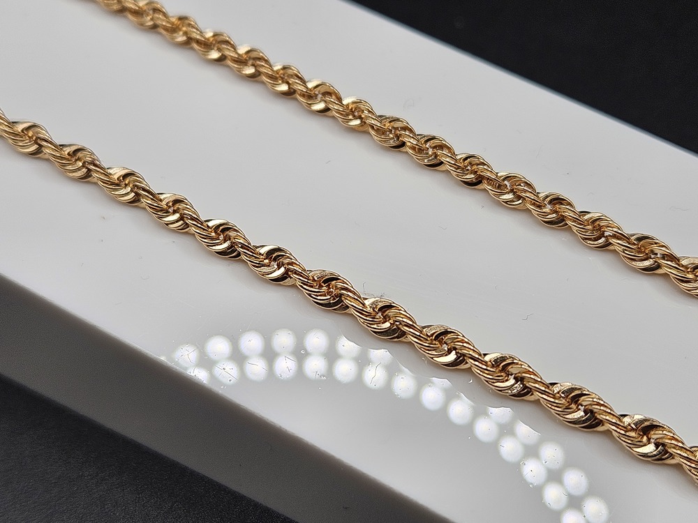 ЦЛВР585 ЦЕПЬ ПОЛНОВЕСНАЯ Веревка (Au 585)