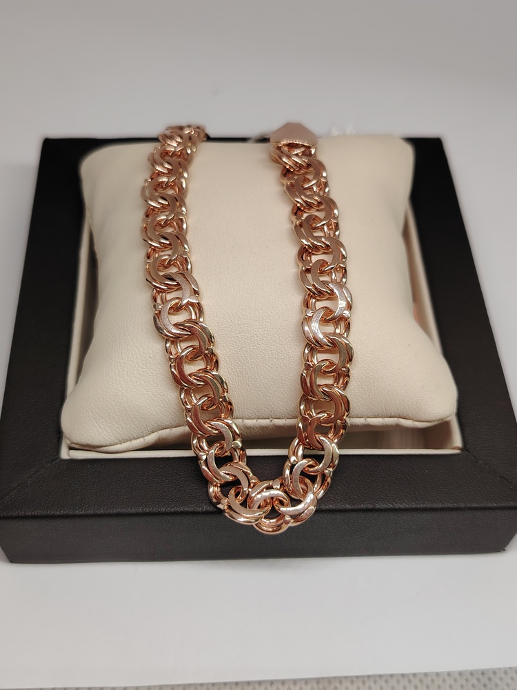 БЛБ585 БРАСЛЕТ ПОЛНОВЕСНЫЙ Бисмарк (Au 585)