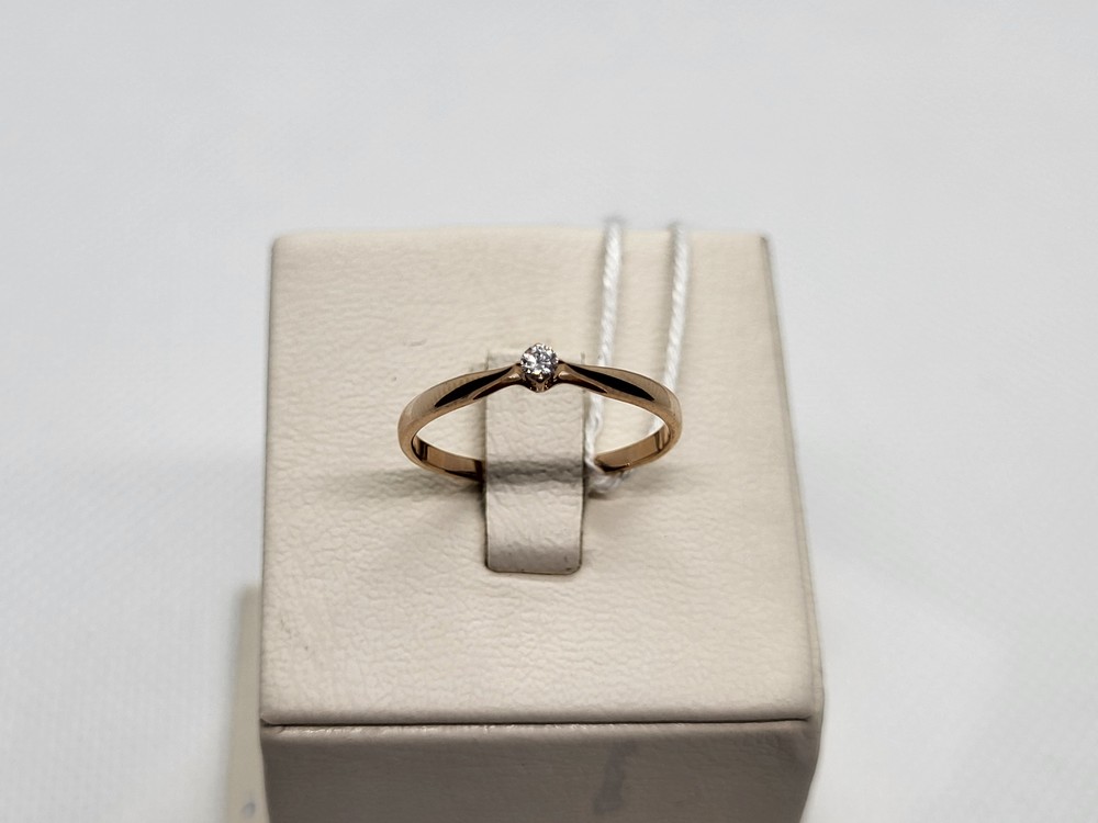 КОЛЬЦО БРИЛЛИАНТ Au 585