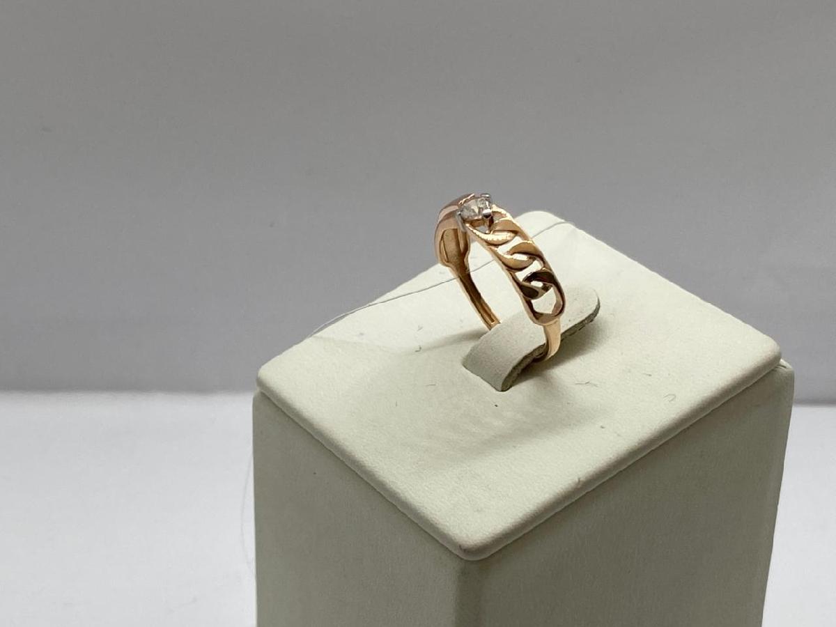 КОЛЬЦО С КАМНЕМ (Au 585)