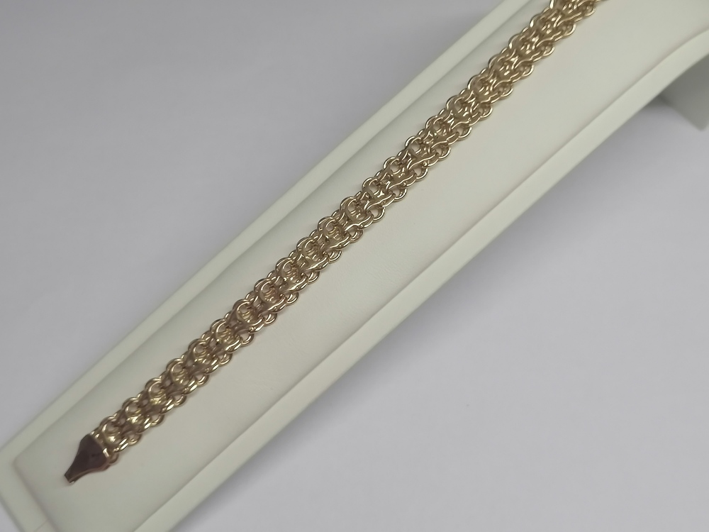 БРАСЛЕТ ПОЛНОВЕСНЫЙ Рамзес (Au 585)