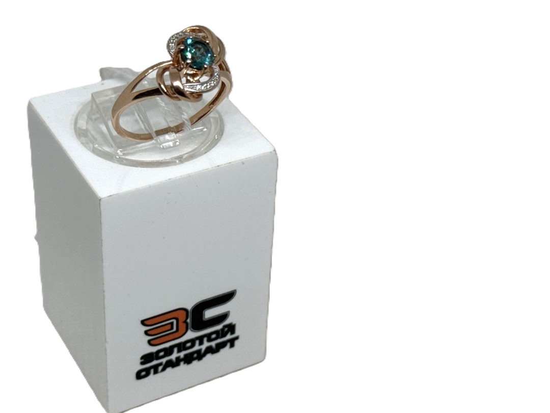 КОЛКМИ585 КОЛЬЦО С КАМНЯМИ (Au 585)