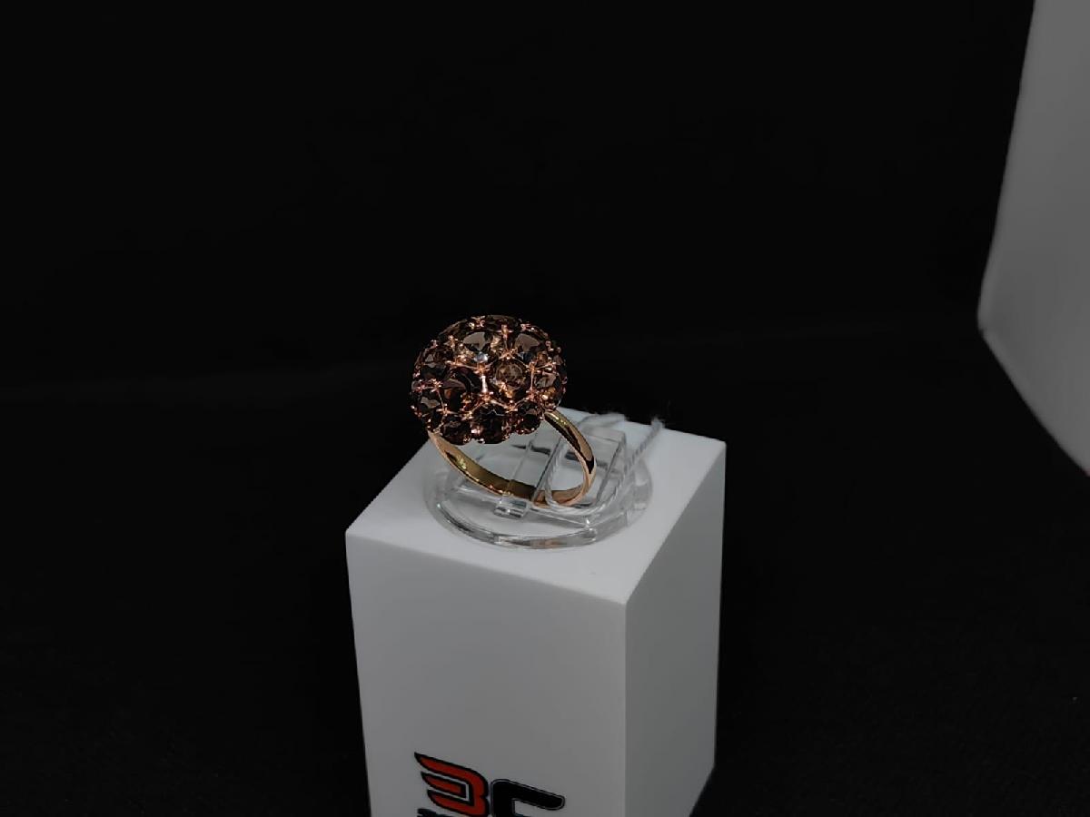 КОЛКМИ585 КОЛЬЦО С КАМНЯМИ (Au 585)