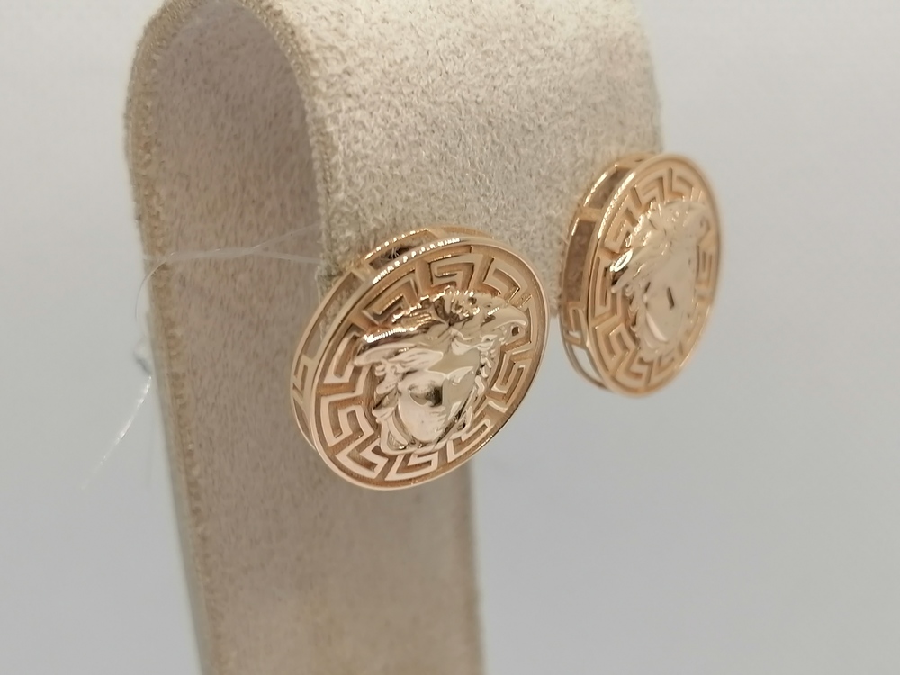 СЕРЬГИ БЕЗ КАМНЯ (Au 585)