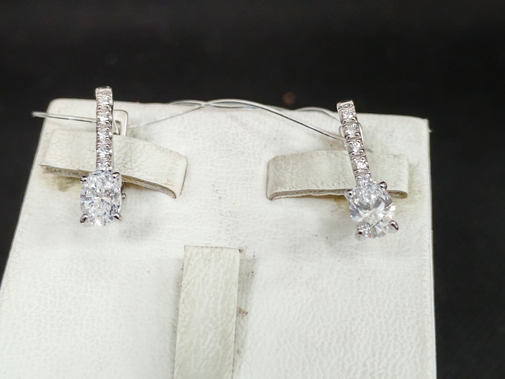 СЕРЬГИ БРИЛЛИАНТ (Au 585)