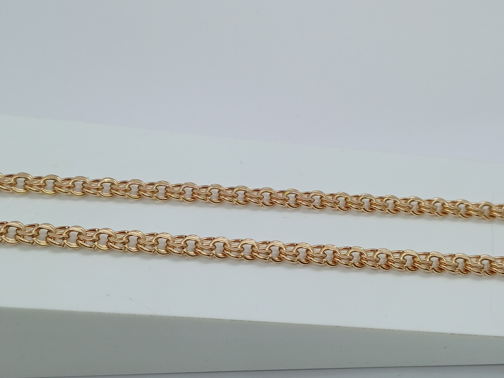 ЦПБС585 ЦЕПЬ ПУСТОТЕЛАЯ Бисмарк (Au 585)