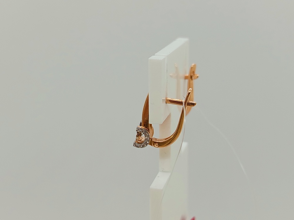 СЕРЬГИ БРИЛЛИАНТ (Au 585)