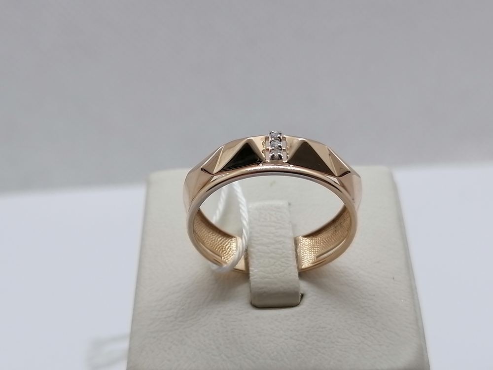 КОЛКМИ585 КОЛЬЦО С КАМНЯМИ (Au 585)
