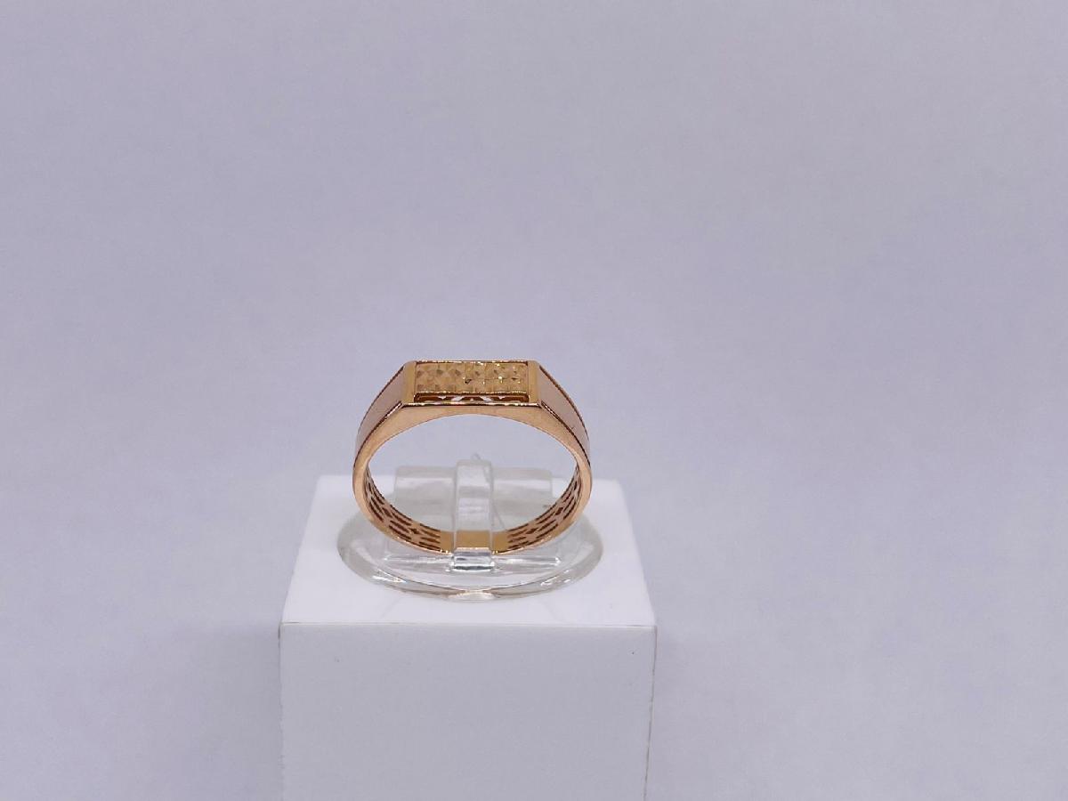 КОЛЬЦО ПЕЧАТКА без камня (Au 585)