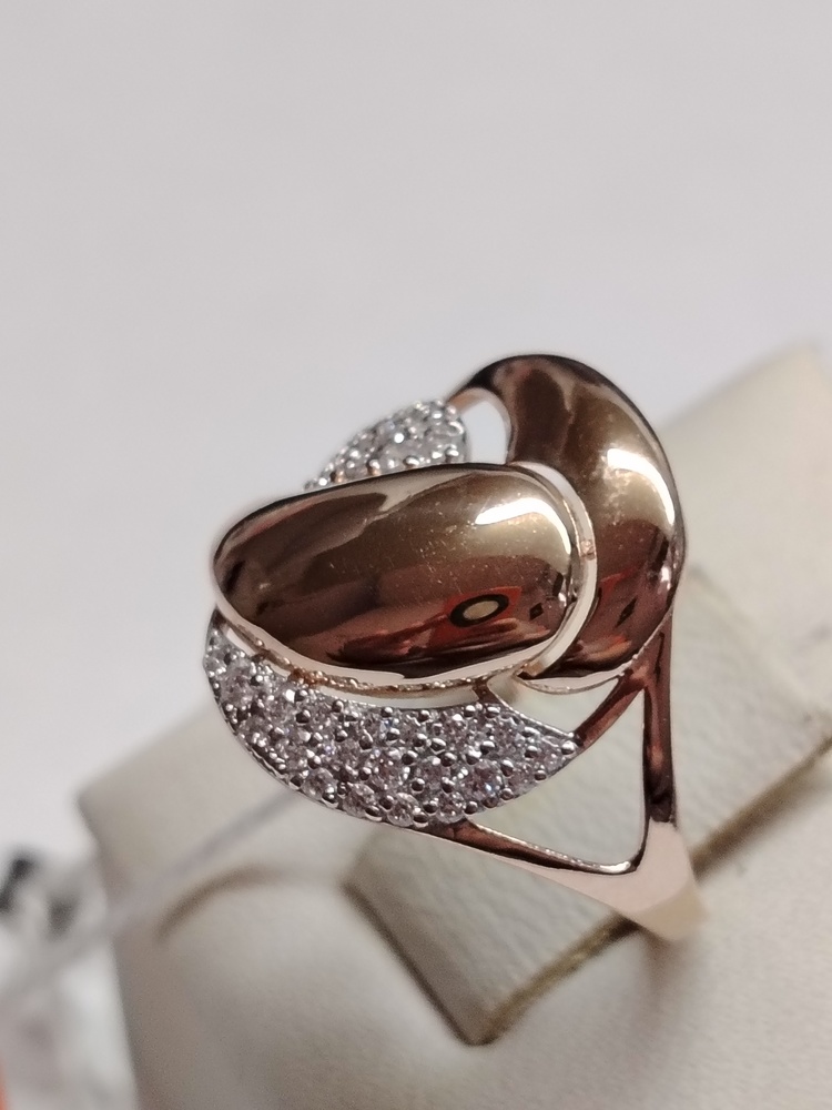 КОЛКМИ585 КОЛЬЦО С КАМНЯМИ (Au 585)