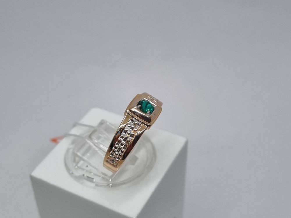 ПЕЧКМ585 ПЕЧАТКА С КАМНЕМ (Au 585)