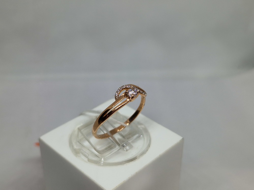 КОЛКМИ585 КОЛЬЦО С КАМНЯМИ (Au 585)