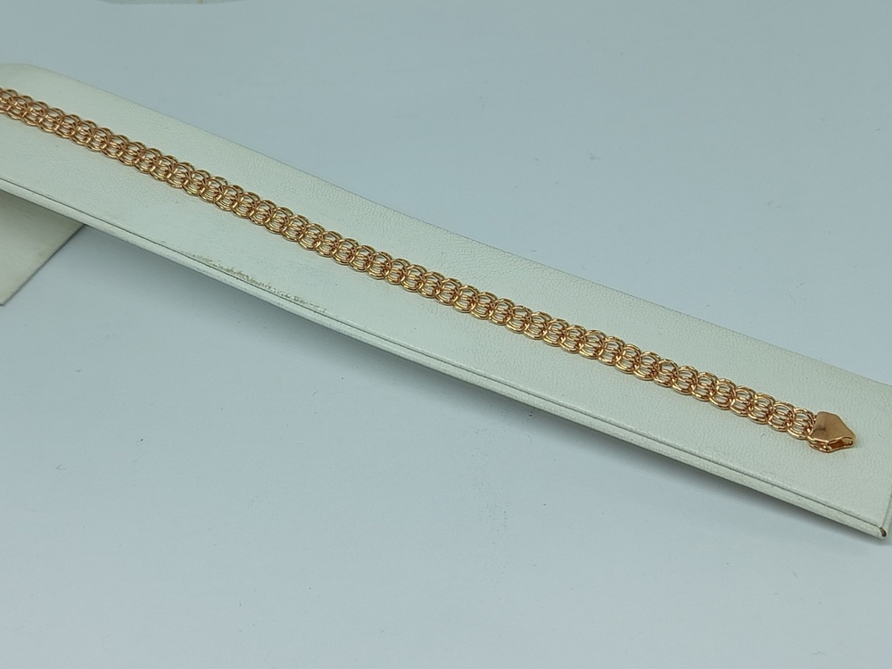 БРАСЛЕТ ПОЛНОВЕСНЫЙ Итальянка Au 585