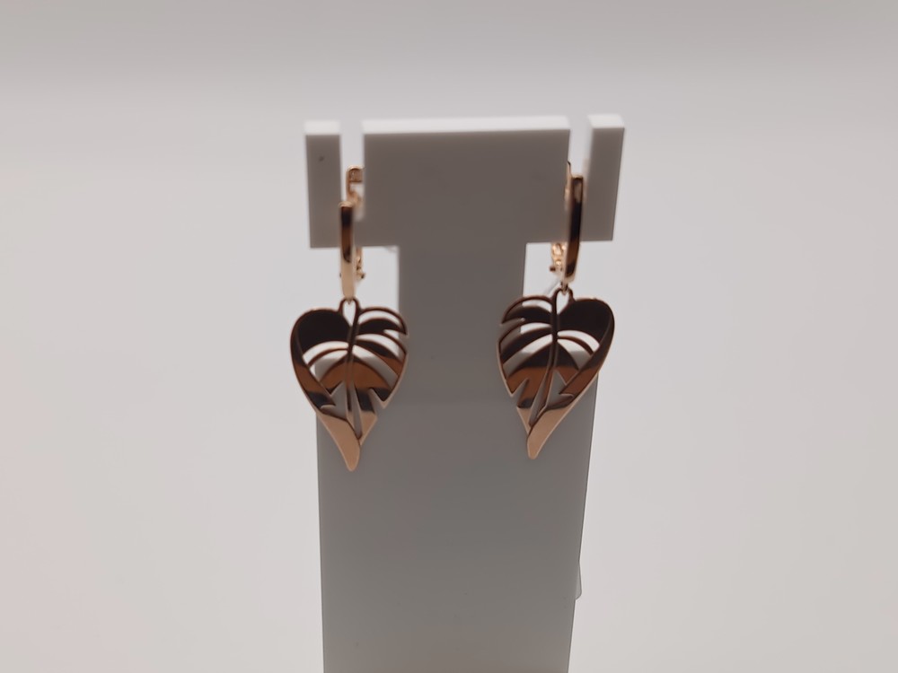 СЕРЬГИ БЕЗ КАМНЯ (Au 585)