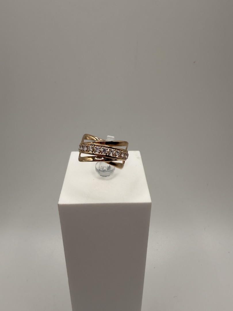 КОЛКМИ585 КОЛЬЦО С КАМНЯМИ (Au 585)