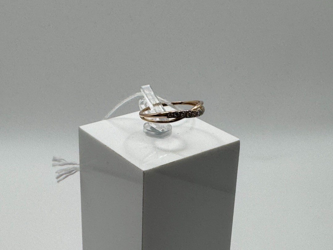 КОЛКМИ585 КОЛЬЦО С КАМНЯМИ (Au 585)