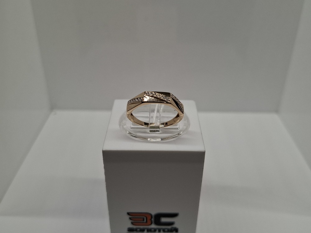 КОЛКМИ585 КОЛЬЦО С КАМНЯМИ (Au 585)