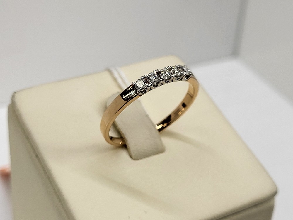 КОЛЬЦО БРИЛЛИАНТ Au 585