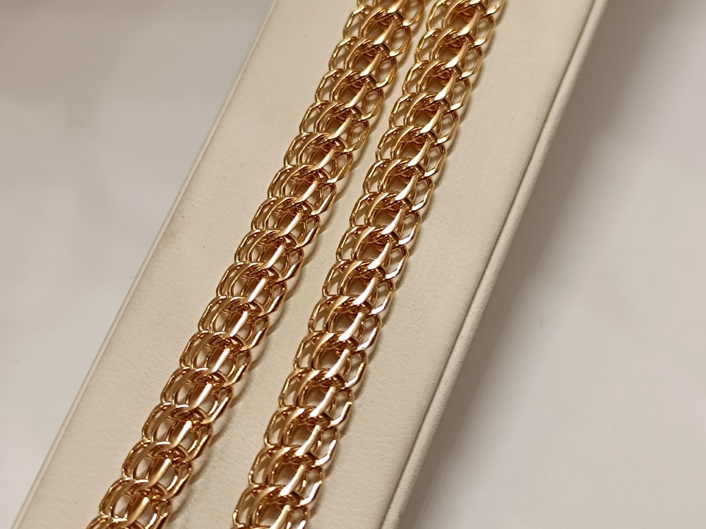 ЦЛИТ585 ЦЕПЬ ПОЛНОВЕСНАЯ Итальянка (Au 585)