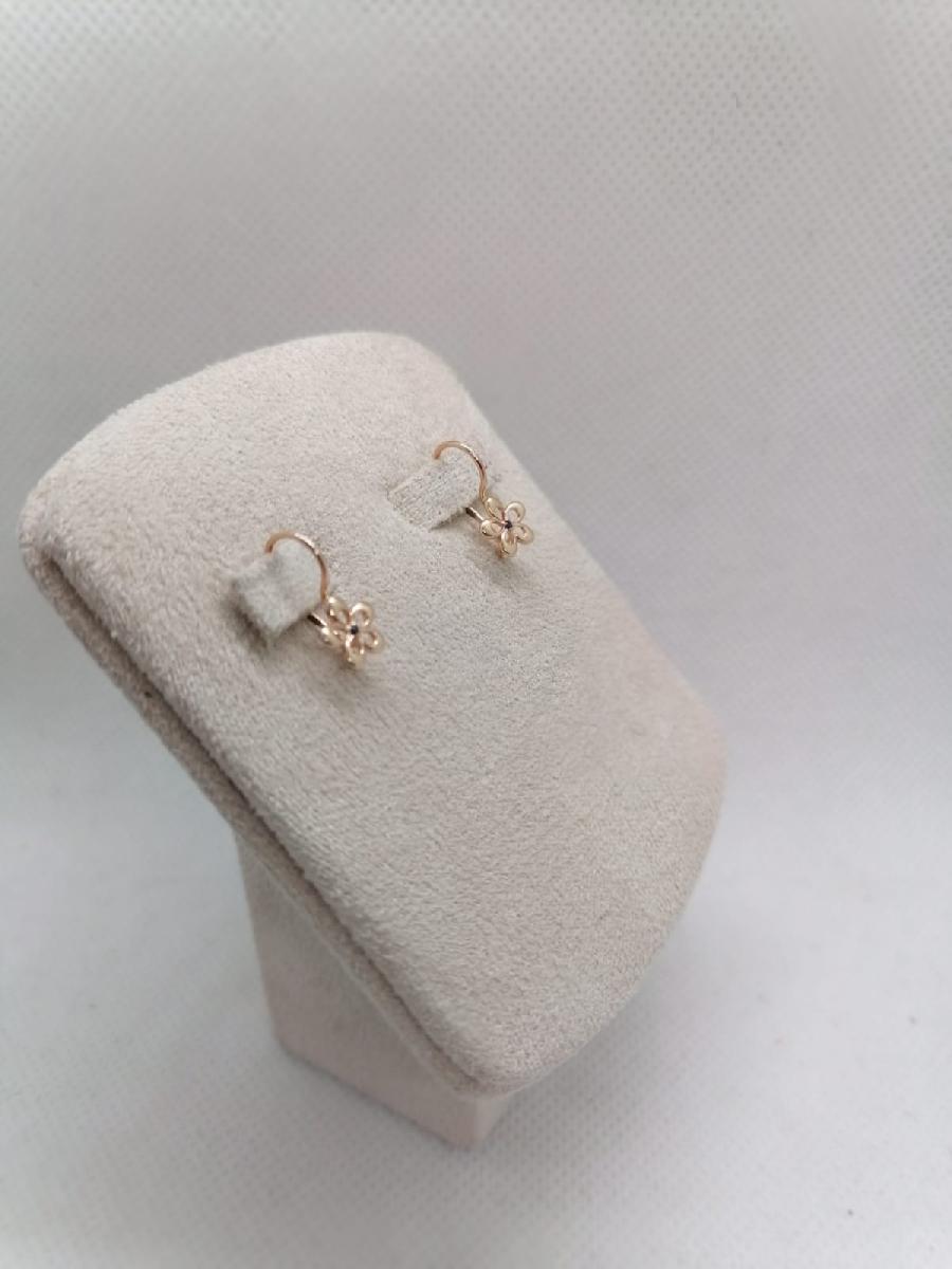 СКМ585 СЕРЬГИ С КАМНЕМ (Au 585) СКМ585 СЕРЬГИ С КАМНЕМ (Au 585)