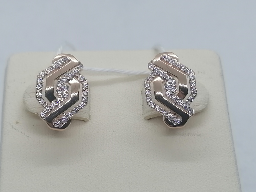 СЕРЬГИ С КАМНЯМИ (Au 585)