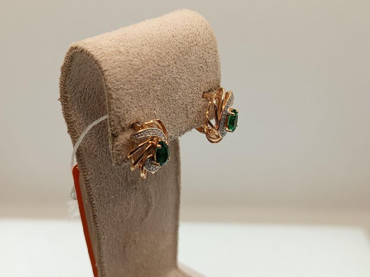 СЕРЬГИ БРИЛЛИАНТ (Au 585)