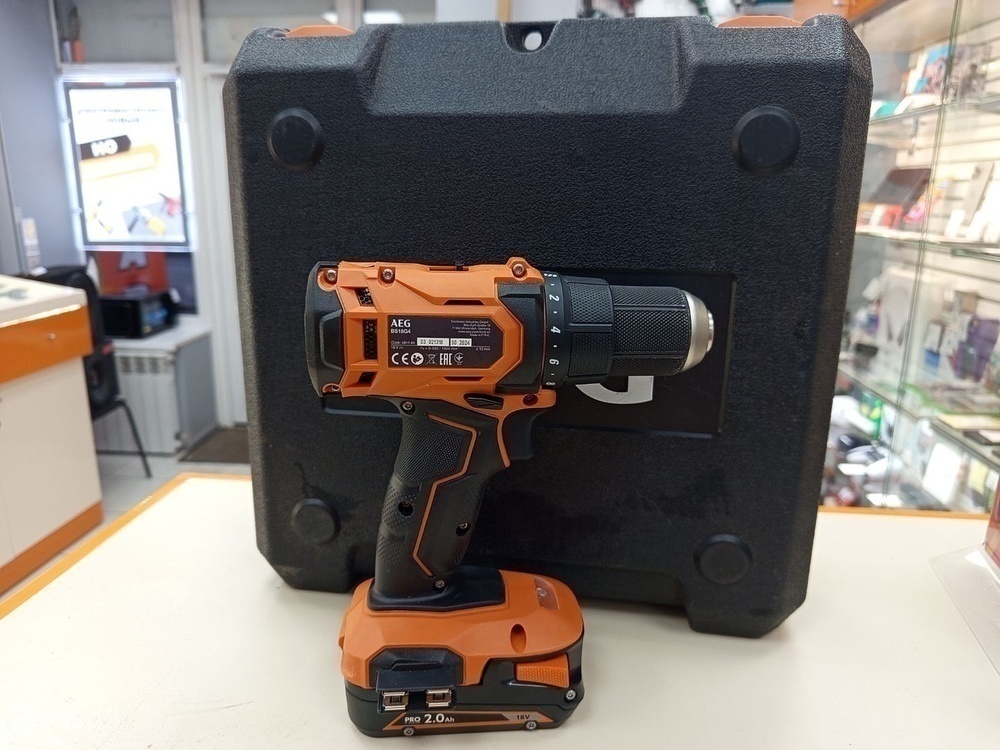 Шуруповерт AEG BS18G4