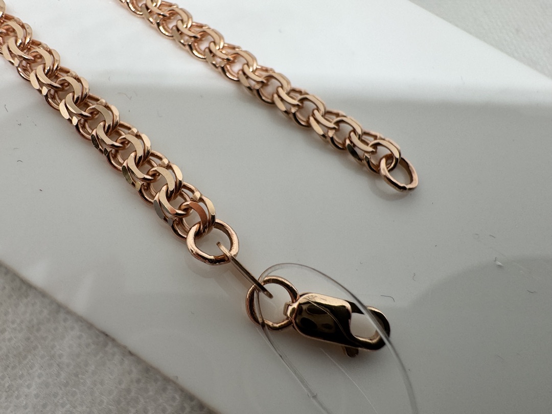 БРАСЛЕТ ПОЛНОВЕСНЫЙ Бисмарк (Au 585)