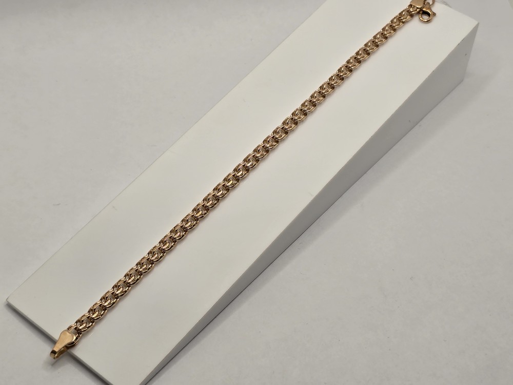 БРАСЛЕТ ПОЛНОВЕСНЫЙ Бисмарк (Au 585)