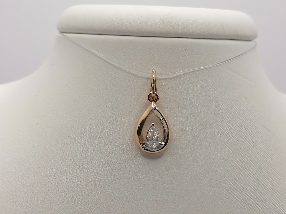 ПОДВЕСКА С КАМНЕМ (Au 585)