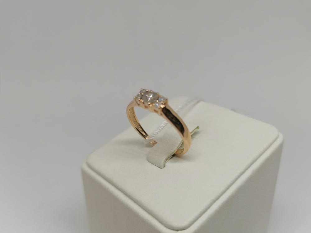 КОЛЬЦО БРИЛЛИАНТ Au 585