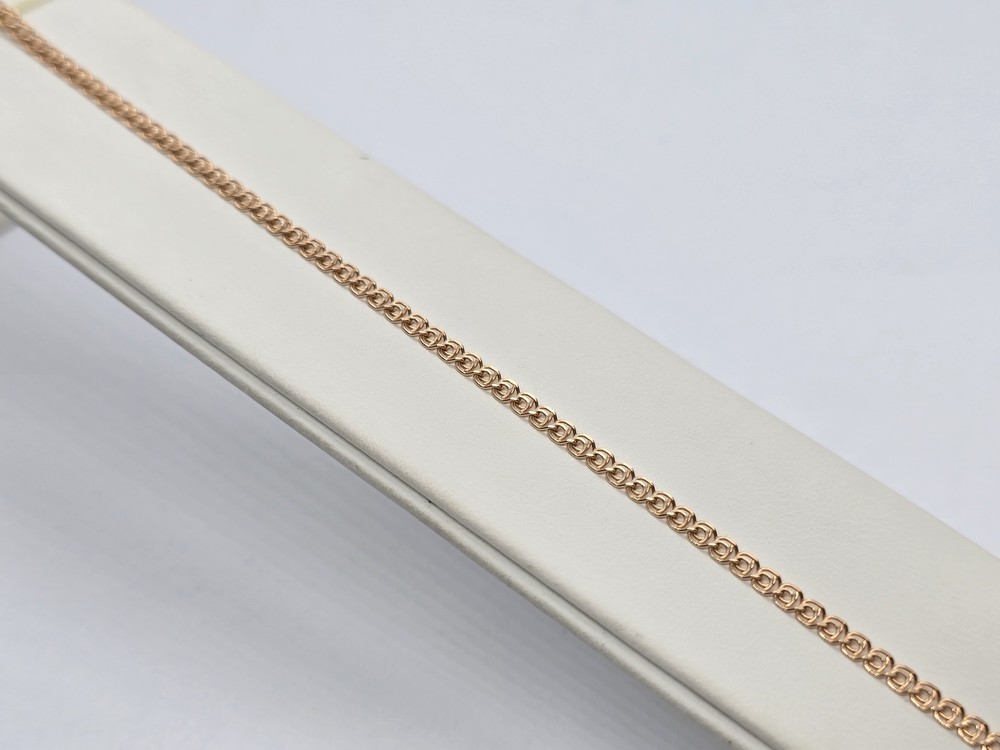 7035270-18 БРАСЛЕТ ПОЛНОВЕСНЫЙ Лав (Au 585)