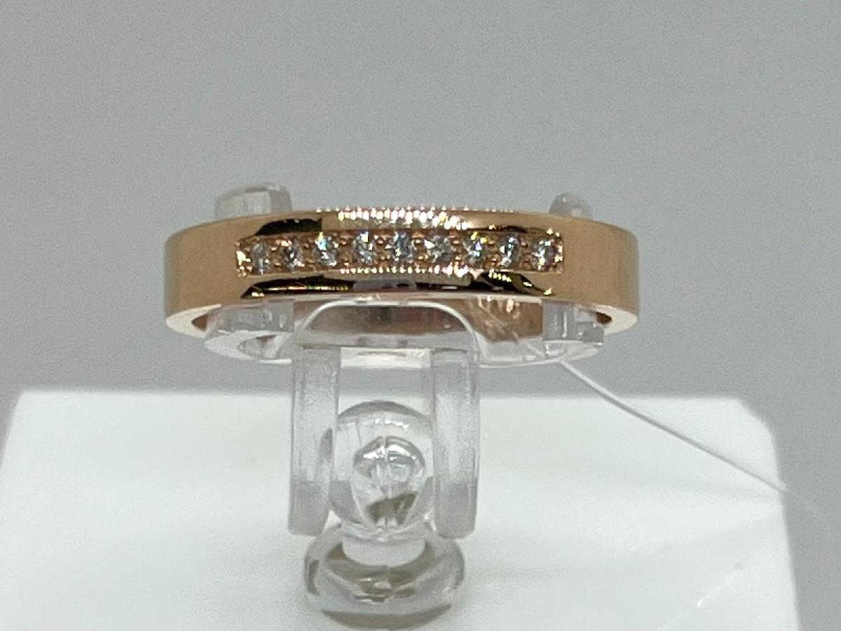 КОЛЬЦО Обручальное БРИЛЛИАНТ (Au 585)