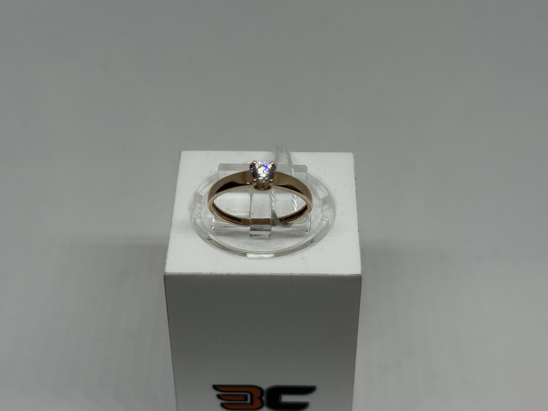 КОЛЬЦО С КАМНЕМ (Au 375)