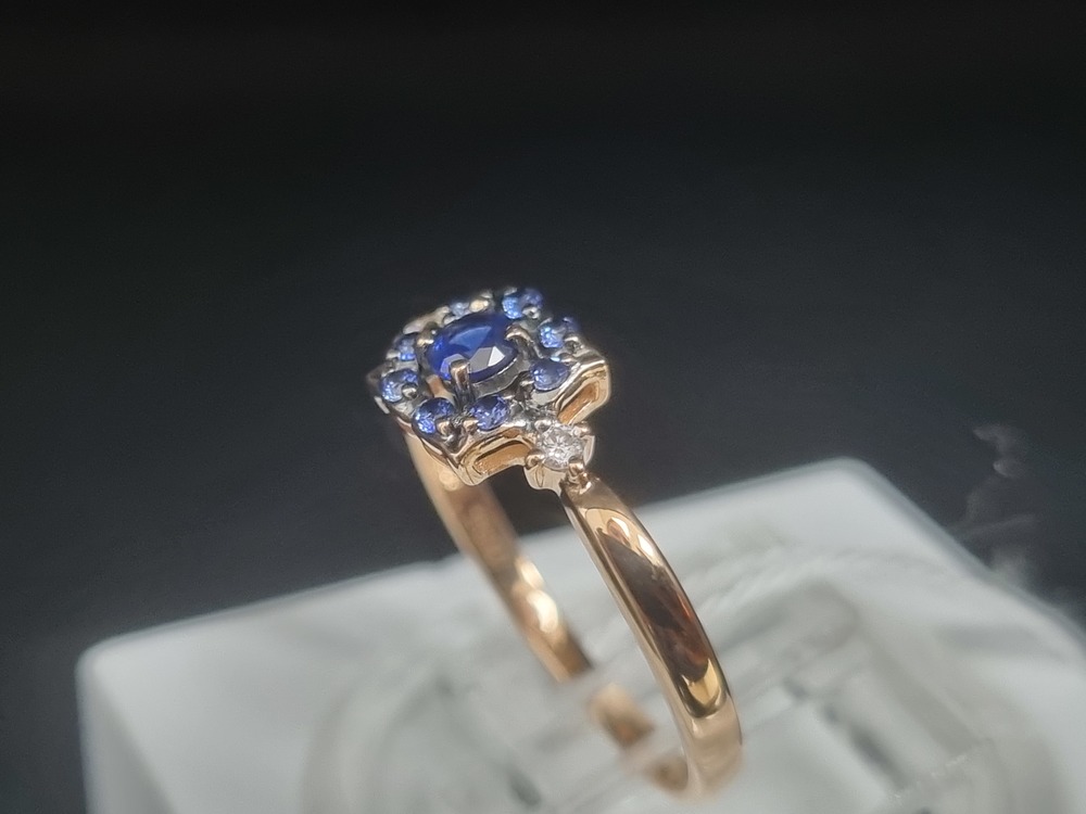 КОЛЬЦО БРИЛЛИАНТ Au 585