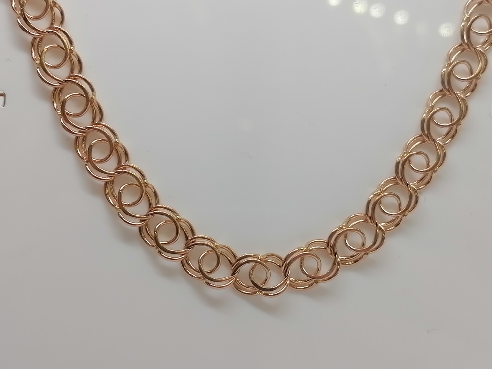 ЦЛБС585 ЦЕПЬ ПОЛНОВЕСНАЯ Бисмарк (Au 585)