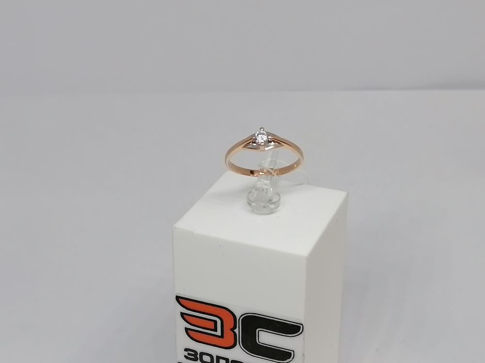 КОЛЬЦО С КАМНЕМ (Au 585)