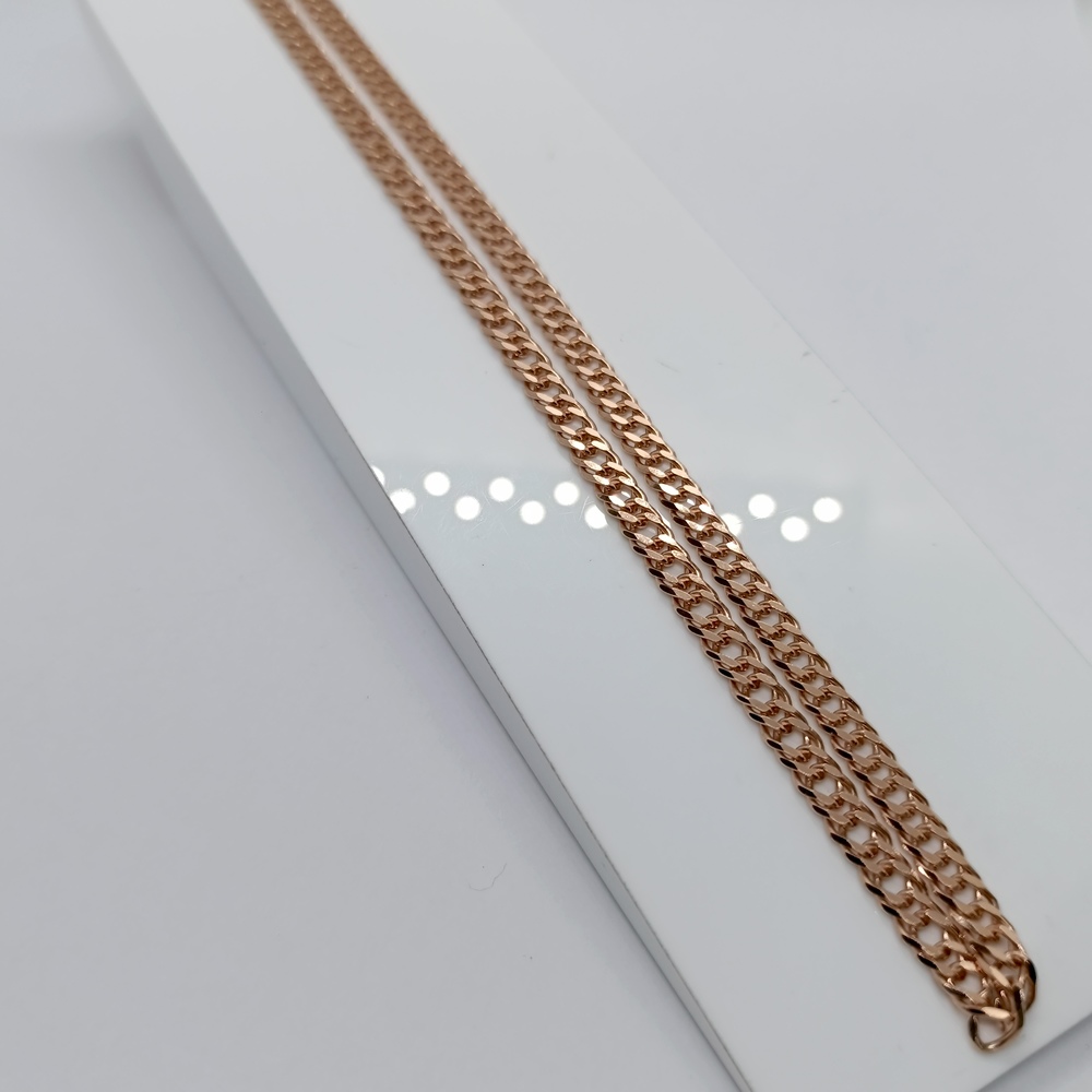 ЦЕПЬ ПОЛНОВЕСНАЯ Ромб двойной (Au 585)