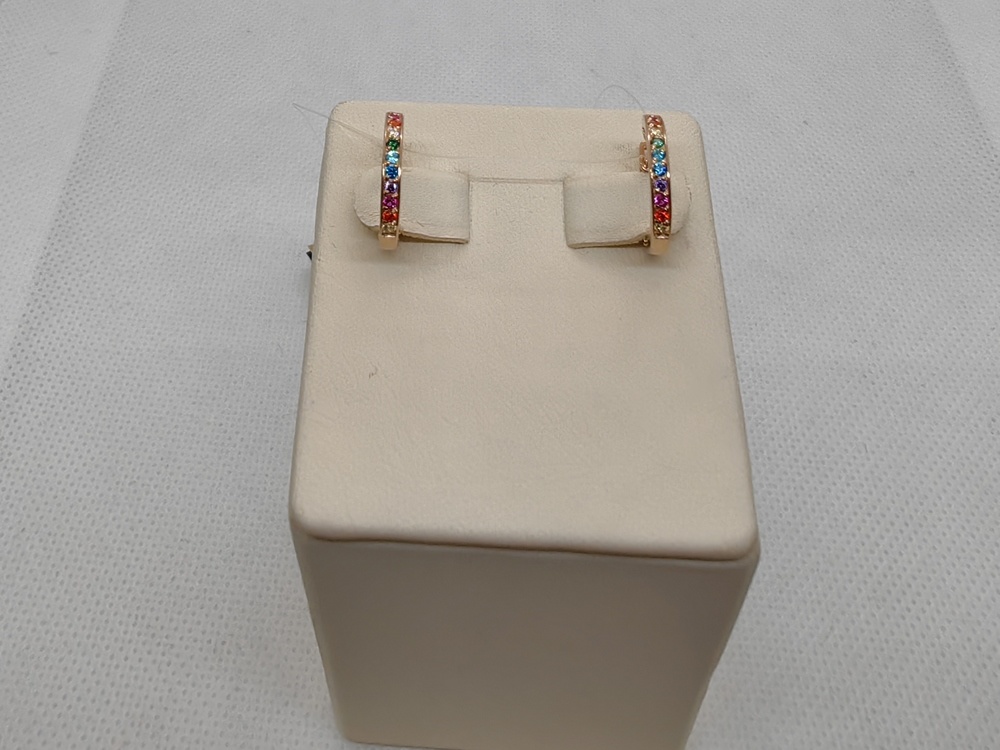 СЕРЬГИ С КАМНЯМИ (Au 585)