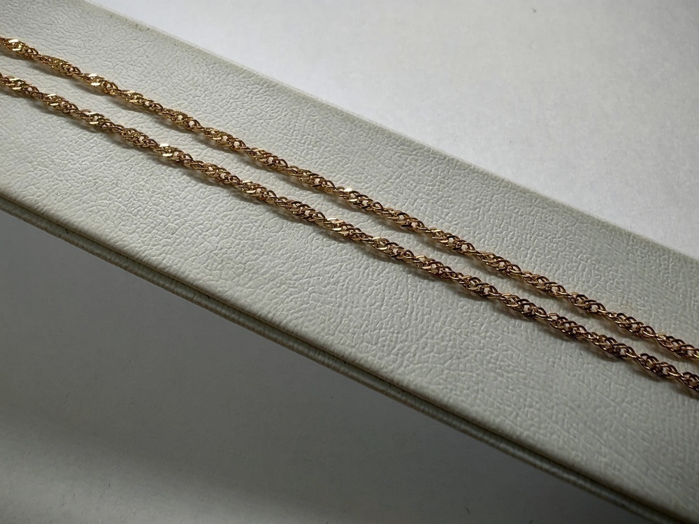 ЦЛСИ585 ЦЕПЬ ПОЛНОВЕСНАЯ Сингапур (Au 585)