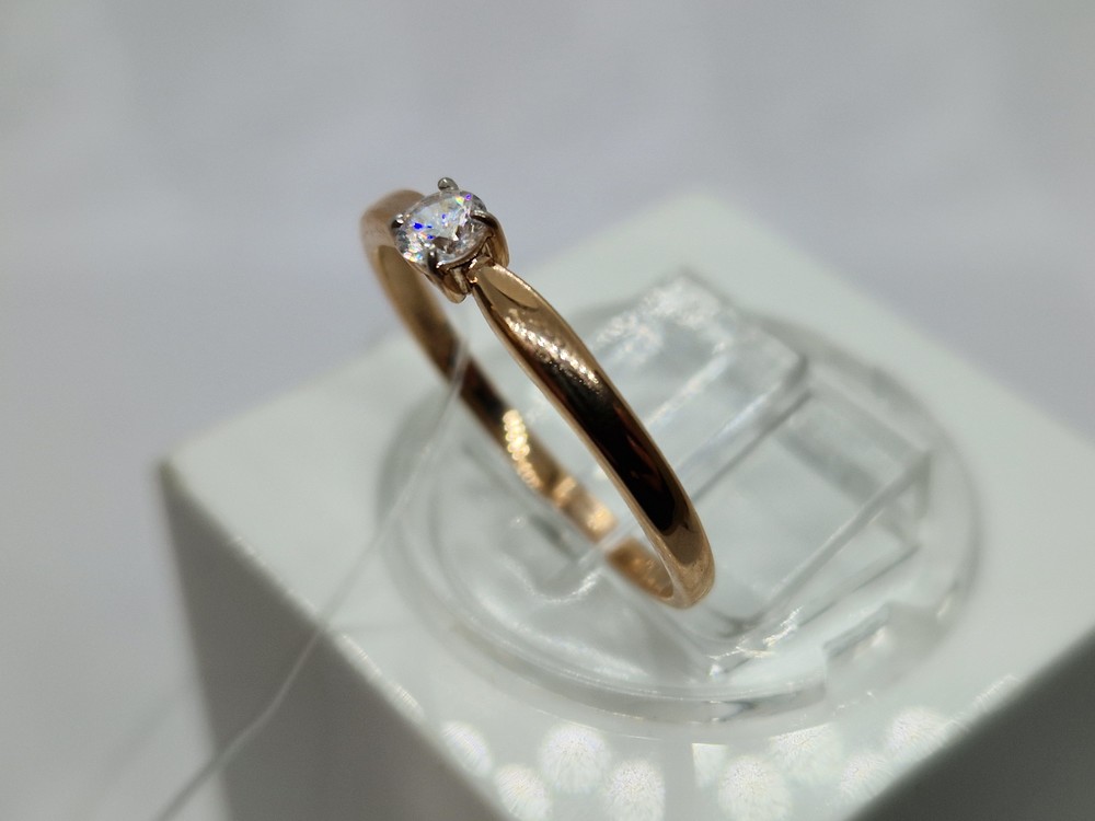 КОЛЬЦО С КАМНЕМ (Au 585)