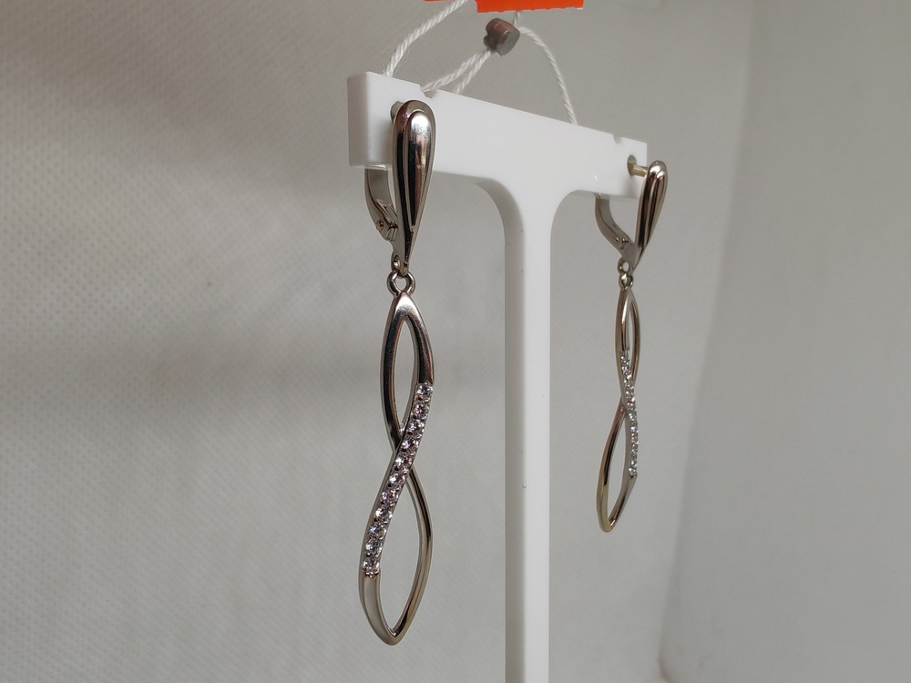 СЕРЬГИ С КАМНЯМИ (Au 585)