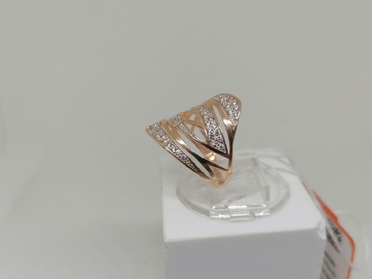 КОЛКМИ585 КОЛЬЦО С КАМНЯМИ (Au 585)