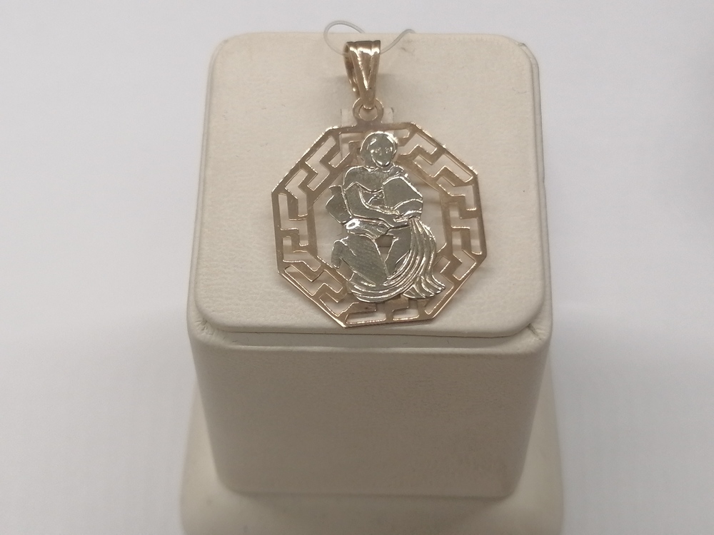930 ПОДВЕСКА ЗНАК ЗОДИАКА без камня (Au 585)