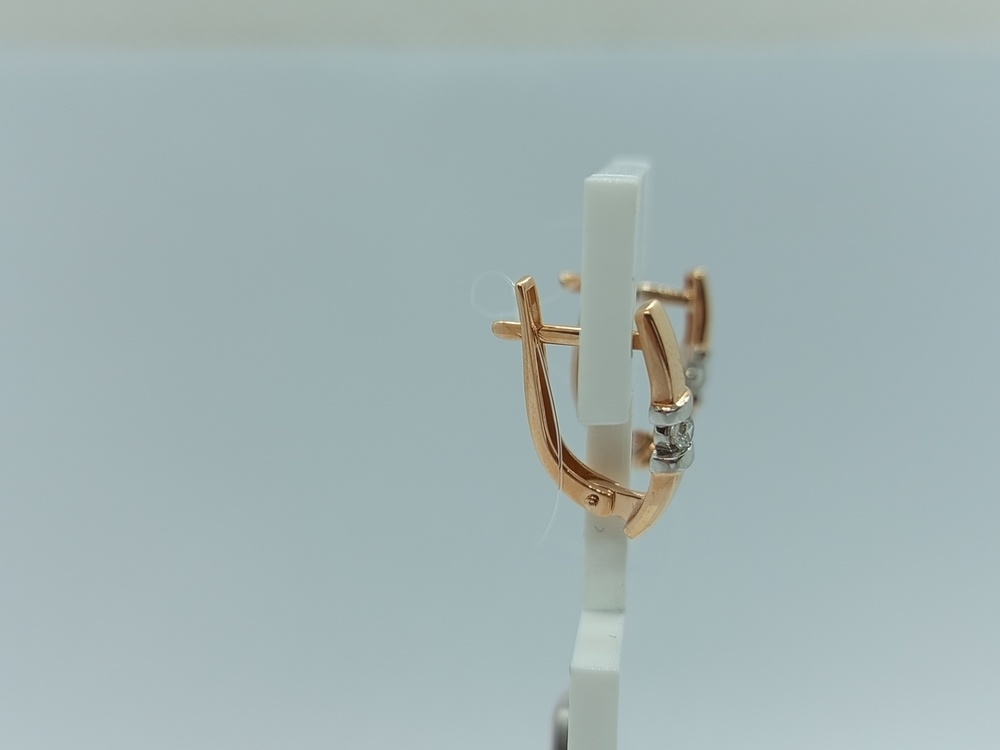 СЕРЬГИ БРИЛЛИАНТ (Au 585)