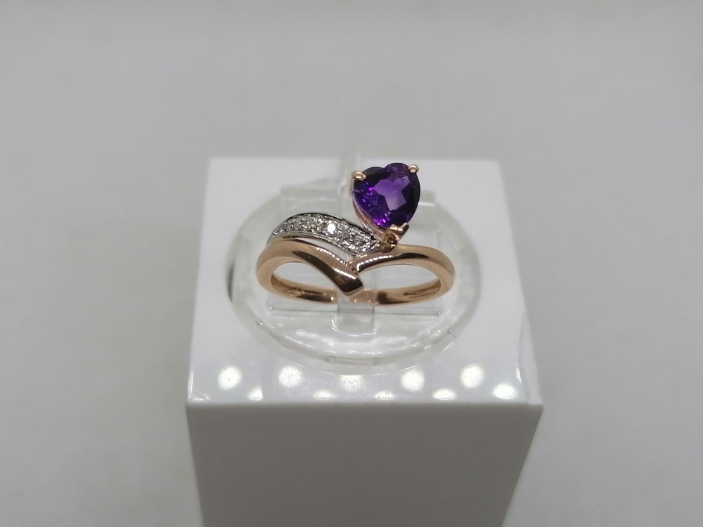 КОЛЬЦО БРИЛЛИАНТ Au 585