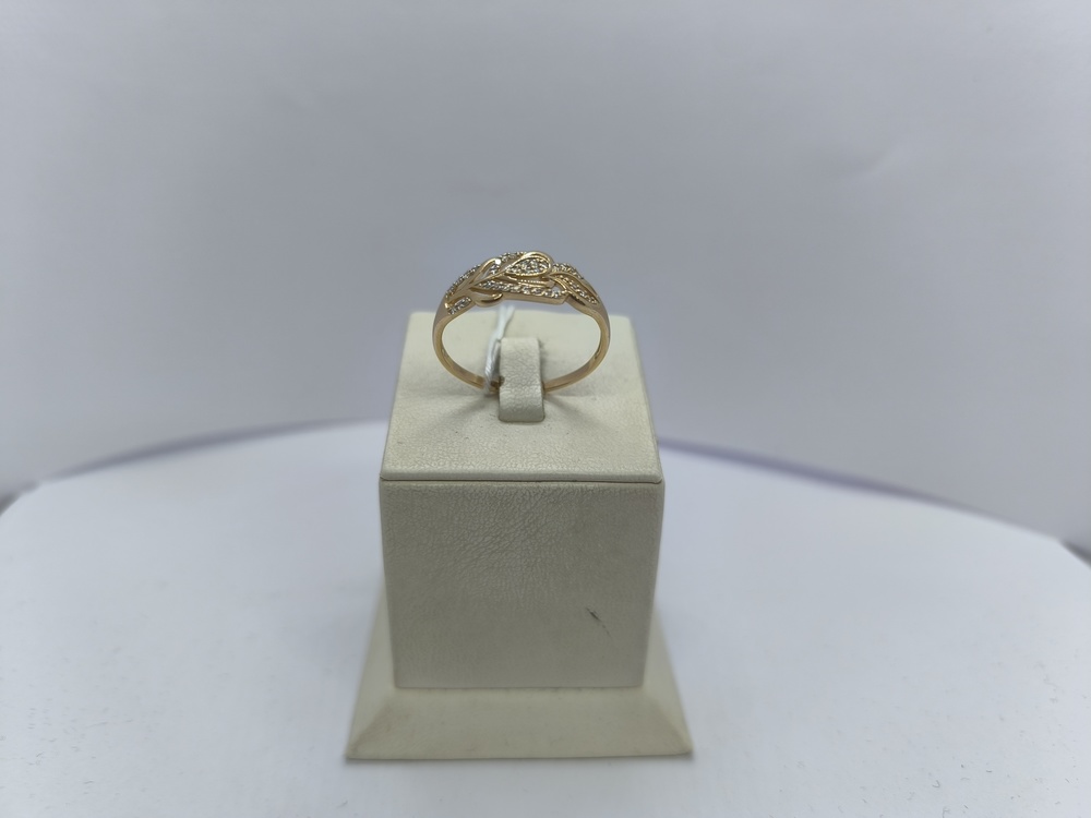 КОЛКМИ585 КОЛЬЦО С КАМНЯМИ (Au 585)
