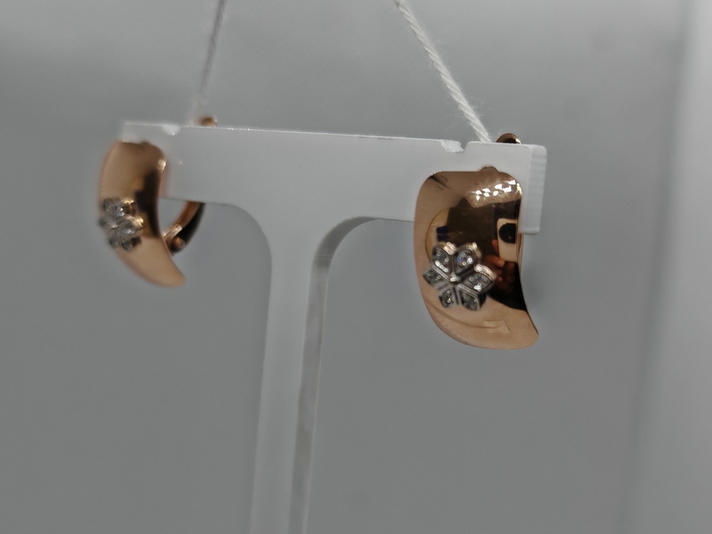 СЕРЬГИ С КАМНЯМИ (Au 585)