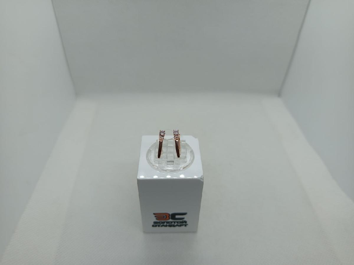 СКМИ585 СЕРЬГИ С КАМНЯМИ (Au 585)