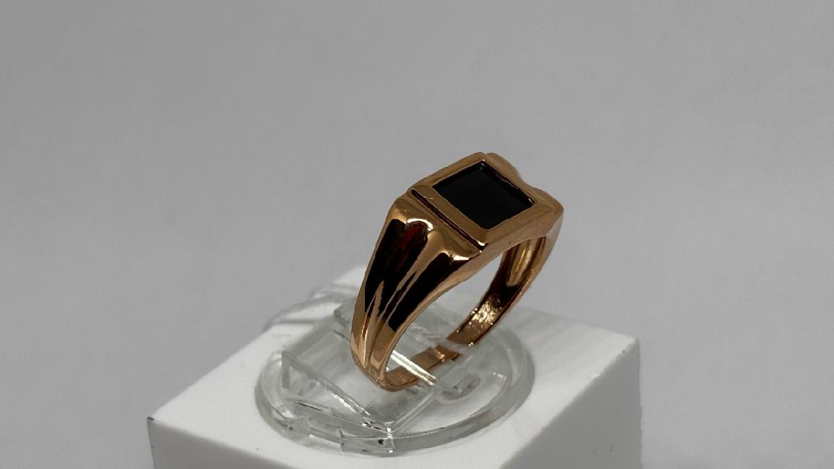 ПЕЧКМ585 ПЕЧАТКА С КАМНЕМ (Au 585)